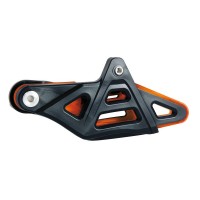 Rtech, Kedjestyrare Alu förstäkt, ORANGE, KTM 14-23 450 EXC-F, 18-22 250 EXC TPI/300 EXC TPI, 14-17 250 EXC/300 EXC, 23 250 EXC/300 EXC, 14-23 250 EXC-F, 14-18 350 EXC-F, 14-16 125 EXC/200 EXC/500 EXC, 17-18 125 XC-W/150 XC-W, 15-24 85 SX, 17-23 500 EXC-F