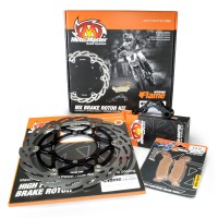 Moto-Master, KIT Oversize 270mm, Adapter, Pads, FRAM, KTM 09-24 450 EXC-F, 09-25 450 SX-F, 18-22 250 EXC TPI/300 EXC TPI, 23-24 250 EXC/150 EXC/300 EXC, 10-17 250 EXC/300 EXC, 09-24 250 EXC-F, 09-25 250 SX/250 SX-F, 10-24 350 EXC-F, 10-25 350 SX-F, 10-16 