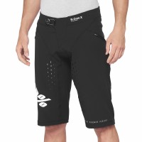 100%, R-CORE X Shorts Black, VUXEN, 34