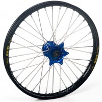 Haan Wheels, Komplett Hjul SM, 5,00, 17", BAK, SVART BLÅ, Yamaha 03-20 WR450F, 03-08 YZ450F, 99-07 WR250, 17-19 WR250, 01-24 WR250F, 08-20 WR250R, 99-25 YZ250, 01-08 YZ250F, 99-07 WR125, 99-25 YZ125, 99-00 WR400F, 01-02 WR426F, 99 YZ400F, FANTIC 22-23 XX 