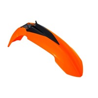 Rtech, Framskärm, ORANGE, KTM 08-13 450 EXC-F, 07-12 450 SX-F, 08-13 250 EXC/250 EXC-F, 07-12 250 SX/250 SX-F, 10-12 350 SX-F, 08-13 125 EXC/200 EXC/300 EXC, 07-12 125 SX, 07-08 144 SX/505 SX-F, 09-12 150 SX, 08-10 400 EXC, 12-13 500 EXC