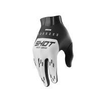 Shot, HANDSKAR RACE KID EVO WHITE, BARN, 8/9