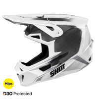 Shot, HJÄLM LITE CHALLENGER BLACK WHITE PEARLY, VUXEN, XL
