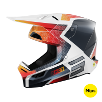Shot, HJÄLM RACE PHASER BLUE RED PEARLY, VUXEN, L