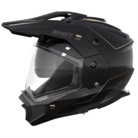Shot, HJÄLM TREK MAX VISION RALLY BLACK SAND, GLOSSY, VUXEN, M