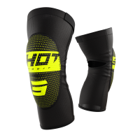 Shot, KNÄSKYDD AIRLIGHT KID BLACK NEON YELLOW, BARN, S M