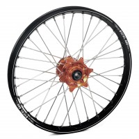 Haan Wheels, Komplett Hjul A60, 1,60, 21", FRAM, SVART BRONS, Kawasaki 06-18 KX450F, 06-08 KX250, 19-20 KX250, 06-18 KX250F, 06-08 KX125