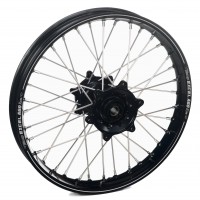 Haan Wheels, Komplett Hjul A60, 2,15, 19", BAK, SVART, Kawasaki 19-25 KX450, 06-18 KX450F, 24-25 KX450X, 03-08 KX250, 19-25 KX250, 04-18 KX250F, 24-25 KX250X, 03-08 KX125