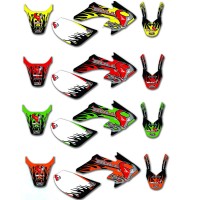 Why Stickers, Dekalkit CRF 50 Blå, Honda 04-25 CRF50