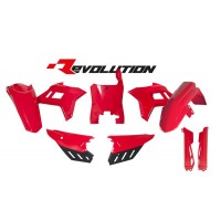 Rtech, Plastkit, REVOLUTION, RÖD, Honda 21-24 CRF450R, 22-24 CRF250R