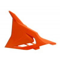Rtech, Ventilerad Luftburkspanel (vänster), ORANGE, KTM 24-25 450 EXC-F, 23-25 450 SX-F, 24-25 250 EXC, 24 250 EXC-F, 25 250 EXC-F /150 SX, 23-25 250 SX/250 SX-F, 24-25 350 EXC-F/150 EXC/300 EXC/500 EXC-F, 23-25 350 SX-F, 23-25 125 SX/300 SX