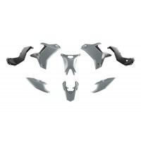 Rtech, Plastkit Revolution, SVART GRÅ, Yamaha 25-26 TÉNÉRÉ 700