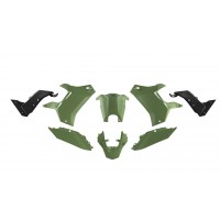 Rtech, Plastkit Revolution, SVART GRÖN, Yamaha 19-24 TÉNÉRÉ 700