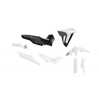 Rtech, Plastkit Revolution, SVART VIT, Honda 23-25 XL750 TRANSALP