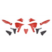 Rtech, Plastkit, Revolution, SVART RÖD, KOVE 24-26 Rally 800/X PRO 800