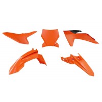 Rtech, Plastkit, ORANGE, KTM 24-25 50 SX
