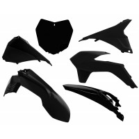 Rtech, Plastkit, SVART, KTM 13-15 450 SX-F, 13-16 250 SX, 13-15 250 SX-F, 13-15 350 SX-F, 13-15 125 SX/150 SX