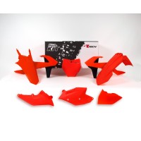 Rtech, Plastkit, NEON ORANGE, KTM 16-18 450 SX-F, 17-18 250 SX, 16-18 250 SX-F, 16-18 350 SX-F, 16-18 125 SX/150 SX