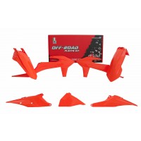 Rtech, Plastkit, ORANGE, KTM 20-23 450 EXC-F, 20-22 250 EXC TPI/150 EXC TPI/300 EXC TPI, 23 250 EXC/150 EXC/300 EXC, 20-23 250 EXC-F, 20-23 350 EXC-F/500 EXC-F