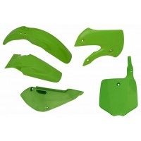 Rtech, Plastkit, O.E.M GRÖN, Kawasaki 01-24 KX65