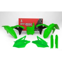 Rtech, Plastkit, NEON GRÖN, Kawasaki 19-20 KX250, 17-18 KX250F