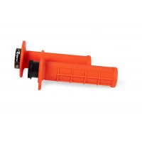 Rtech, R20 LOCK-ON GRIPS HALF WAFFLE, NEON ORANGE