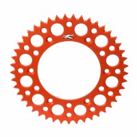 Renthal, Bakdrev, 420, 48, ORANGE, KTM 25 65 SX, Husqvarna 25 TC 65, GasGas 25 MC 65
