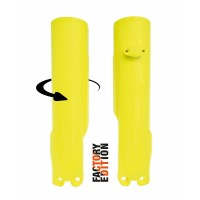 Rtech, Gaffelskydd Factory Full Wrap, GUL, Husqvarna 23-24 FC 450, 25 FC 450, 24-25 FE 450, 23-25 FC 250/TC 250, 24-25 FE 250/TE 250/FE 501/TE 150/TE 300, 23-25 FC 350, 24 FE 350, 25 FE 350 /TC 150/TC 300, 23-25 TC 125