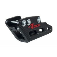 Rtech, Kedjestyrare Monoblock R2.0 WORX, SVART, Honda 07-25 CRF450R, 18-25 CRF450RX, 07-21 CRF450X, 17 CRF-RX 450, 07 CR250R, 07-25 CRF250R, 20-25 CRF250RX, 07-19 CRF250X, 07 CR125R, 07-24 CRF150R