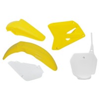 Rtech, Plastkit, VIT GUL, Suzuki 02-25 RM85