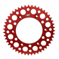 Renthal, Bakdrev, 520, 51, RÖD, Honda 02-25 CRF450R, 05-18 CRF450X, 78-07 CR250R, 04-26 CRF250R, 04-19 CRF250X, 84-04 XR250R, 79-07 CR125R, 87-88 CR500R, 92-01 CR500R, 96-04 XR400R, 87-99 XR600R, 00-16 XR650R, BETA 13-14 RR 450 4T Enduro/RR 400 4T Enduro/