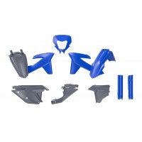 Rtech, Plastkit, O.E.M BLÅ GRÅ, SHERCO 25-26 450 SEF FACTORY, 25-26 250 SE FACTORY/250 SEF FACTORY, 25-26 125 SE FACTORY/300 SE FACTORY/300 SEF FACTORY/500 SEF FACTORY, 26 300 SE RACING