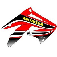 Tecno-X, Tank & Kyldekal CR 125/250 2003, Honda 03 CR250R, 03 CR125R