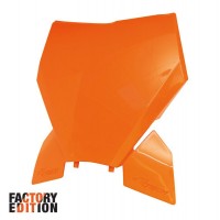 Rtech, Nummerplåt FACTORY, ORANGE, KTM 23-25 450 SX-F, 23-25 250 SX/250 SX-F, 23-25 350 SX-F, 23-25 125 SX/300 SX, 25 150 SX