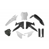 Rtech, Plastkit, O.E.M SVART VIT, TRIUMPH 25 TF 450-RC, 24-26 TF 250-X