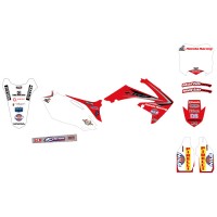 Why Stickers, Replica Kit Martin Racing CRF 250, 04-09, Honda 04-09 CRF250R