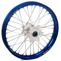 Haan Wheels, Komplett Hjul, 2,15, 18", BAK, SILVER BLÅ, Yamaha 03-25 WR450F, 03-08 YZ450F, 99-07 WR250, 17-19 WR250, 01-24 WR250F, 08-20 WR250R, 99-25 YZ250, 01-08 YZ250F, 99-07 WR125, 99-25 YZ125, 99-00 WR400F, 01-02 WR426F, 99 YZ400F, FANTIC 22-23 XX 25
