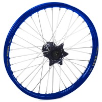 Haan Wheels, Komplett Hjul, 1,60, 21", FRAM, SVART BLÅ, Yamaha 19-25 WR450F, 20-25 WR250F
