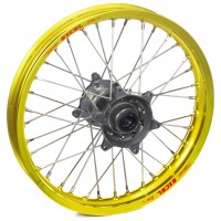 Haan Wheels, Komplett Hjul, 1,85, 19", BAK, GUL GRÅ, Suzuki 05-25 RM-Z450, 07-25 RM-Z250