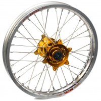 Haan Wheels, Komplett Hjul, 1,85, 19", BAK, SILVER GULD, Honda 13-25 CRF450R, 14-25 CRF250R, 19 CRF250X