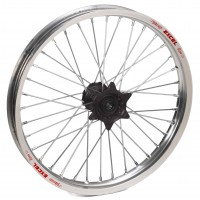 Haan Wheels, Komplett Hjul, 1,60, 21", FRAM, SILVER SVART, KTM 03-15 450 EXC-F, 03-14 450 SX-F, 03-15 250 EXC/250 EXC-F, 03-14 250 SX/250 SX-F, 10-15 350 EXC-F, 10-14 350 SX-F, 03-15 125 EXC/300 EXC, 03-14 125 SX, 07-08 144 SX, 09-14 150 SX, 04-15 200 EXC