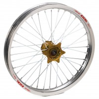 Haan Wheels, Komplett Hjul, 1,60, 21", FRAM, SILVER BRONS, Yamaha 03-13 YZ450F, 93-25 YZ250, 01-13 YZ250F, 93-25 YZ125, FANTIC 22-25 XX 250, 22-25 XE 125/XX 125